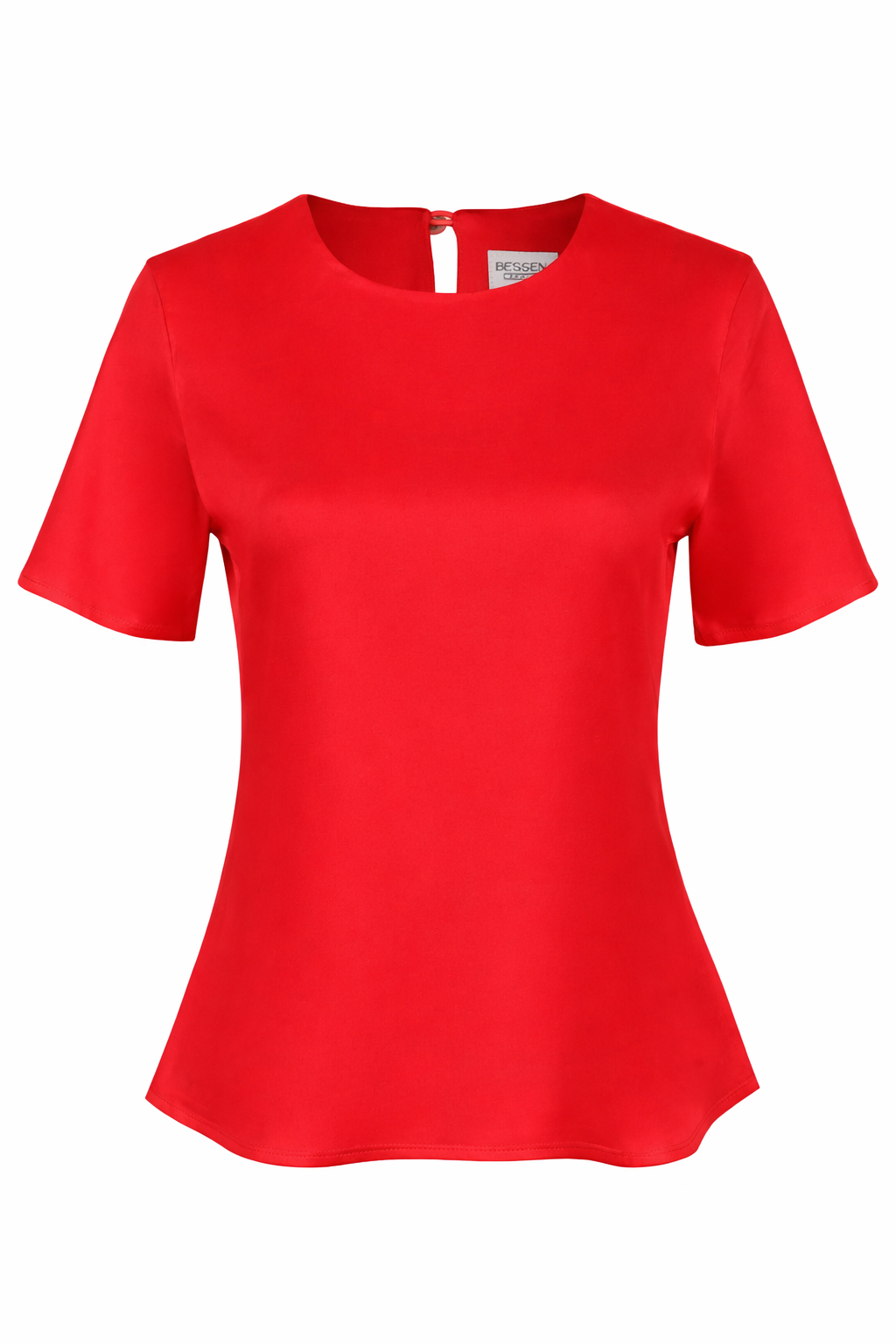 Blusa Manga Corta Roja